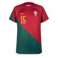 Fotballdrakt Herre Portugal Rafael Leao #15 Hjemmedrakt VM 2022 Kortermet
